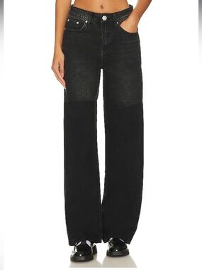 superdown Washed Black Bootcut Jeans
